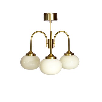 Klasyczna lampa sufitowa żyrandol Elsy mosiądz modern retro do salonu sypialni